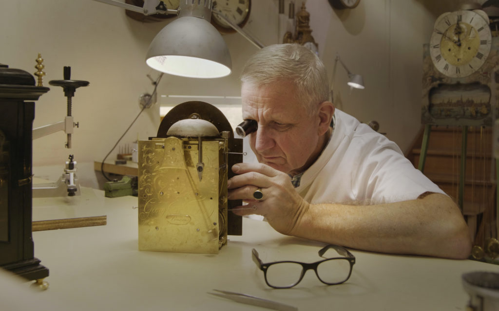 Reparatie in Atelier Geert Mouthaan Klok